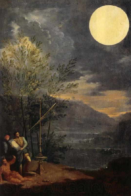 CRETI, Donato Astronomical Observation Sun Norge oil painting art